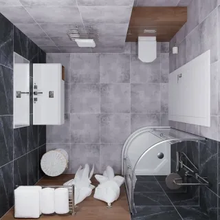 Душевой уголок Triton Альфа Щ0000049614 80x80 см профиль хром стекло прозрачное